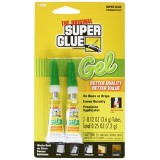 The Original Super Glue Cyanoacrylate Gel, 0.12 Oz each, 2 tubes