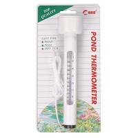 TAAM Rio Aquarium and Pond Floating Thermometer, White