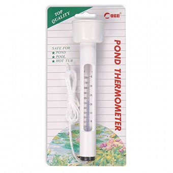 TAAM Rio Aquarium and Pond Floating Thermometer, White