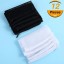 TecUnite 12 Pieces Aquarium Filter Bags with Zipper Fish Tank Media Mesh Bags Net Bags, Black and White