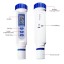 Digital Salinity Salt Water Quality Meter Tester Checker Water Pool and Koi Fish Pond, Hydroponics, Gardening, Aquariums with Temperature 70ppt Wat...