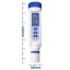 Digital Salinity Salt Water Quality Meter Tester Checker Water Pool and Koi Fish Pond, Hydroponics, Gardening, Aquariums with Temperature 70ppt Wat...