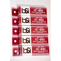 5 x BSI-IC-Gel 20gm Tubes Cyanoacrylate IC-Gel Glue Gel Thick .supply.from:turbo-ocean