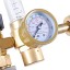 CO2 Regulator with Solenoid Valve and Flow-Meter Emitter. C02 Emitter for Indoor Gardening, Aquariums and Hydroponics