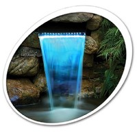 Tetra Pond 26596 Waterfall Filter 12" With LED Colorchanging Light With Remote 19765
