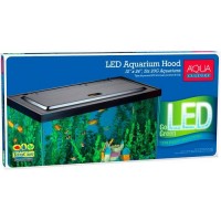 Aqua Culture LED Aquarium Hood for 20/55 Gallon Aquariums - Tetra
