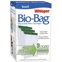 Tetra Whisper Assembled Bio-Bag Filter Cartridges for Aquariums