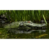 28" Alligator Head Decoy & Pond Float with Reflective Eyes For Canada Geese & Blue Heron Control 28" Alligator Head Decoy & Pond Float with Reflective Eyes For Canada Geese & Blue Heron Control