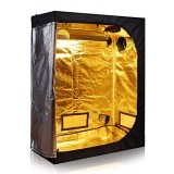 TopoLite 48"x24"x60" 600D Grow Tent Room Reflective Mylar Indoor Garden Growing Room Hydroponic System Dark Room