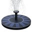 Tranmix Solar Fountain Pump for Bird Bath, 2018 Upgraded Floating Fountains Solar Panel Kit Water Pump for Ponds, Garden, Outdoor Décor