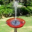 Tranmix Solar Fountain Pump for Bird Bath, 2018 Upgraded Floating Fountains Solar Panel Kit Water Pump for Ponds, Garden, Outdoor Décor