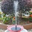 Tranmix Solar Fountain Pump for Bird Bath, 2018 Upgraded Floating Fountains Solar Panel Kit Water Pump for Ponds, Garden, Outdoor Décor