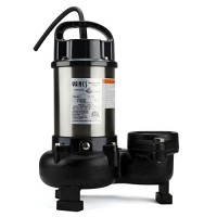 Aquascape Tsurumi 12PN 1hp, 115V, submersible pond & waterfall pump, high flow, 11,500 GPH, 3" discharge