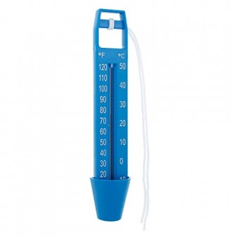 U.S. Pool Supply Scoop Pool Thermometer with Jumbo Easy To Read Temperature Display