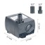 Uniclife 80-550GPH Submersible Water Pump with 6ft Power Cord for Fountain Aquarium Pond Fish Tank Hydroponic