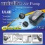 Uniclife Aquarium Air Pump 4 Watt 4-LPM 2 Outlets with Accessories, Adjustable Oxygen pump for 20-100 Gallon Fish Tank