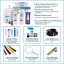 US Aqua Platinum Series Deluxe High Capacity 100GPD 5-Stage Under Sink Reverse Osmosis Ultimate Purifier Drinking Water Filter System - Free Bonus ...