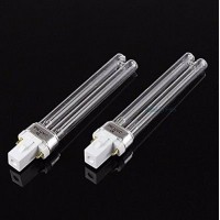 2 PCS Replacement Uv Light Bulbs 9w Watt G23 Base for Aquarium UVC Sterilizer