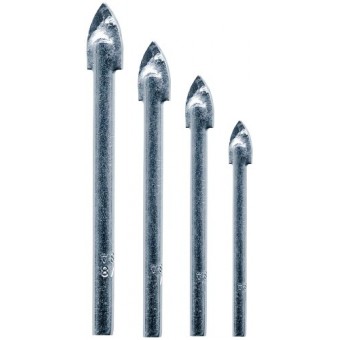 Vermont American 13310 4-Piece Glass & Tile Drill Bit Set