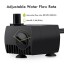 VicTsing 80 GPH (300L/H, 4W) Submersible Water Pump For Pond, Aquarium, Fish Tank Fountain Water Pump Hydroponics with 5.9ft (1.8M) Power Cord