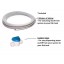 WaterFilterManLtd Compact 3 Stage Reverse Osmosis Water Filter For Aquarium, Marine, Discus, Tropical Fish