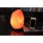 WBM Himalayan Glow Hand Carved Natural Crystal Himalayan Salt Lamp With Genuine Neem Wood Base, Bulb And Dimmer Control.8 to 9 Inch, 8 to 11 lbs.