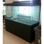 200 Gallon Glass Fish Tank Reef Aquarium, with Filter System, T8 Lighting System, and Cabinet Stand, for Fresh or Salt Water