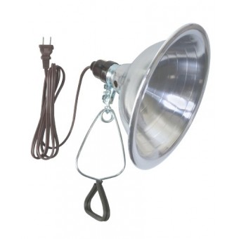 Woods 0151 150-Watt Clamp Light with 8.5-Inch Reflector and 6-Foot 18/2 SPT-2 Cord