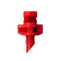 60 Pack RED xGarden 180 Degree Micro Sprayer Fan Jet - For Hydroponic and Aeroponic Misters and Cloners