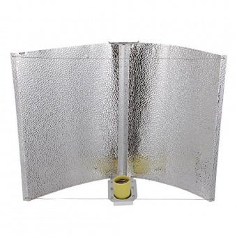 Yescom 5pc 27"x18" Adjustable Wing Reflector Hood for Hydroponic 1000w 600w 400w 250w HPS MH Grow Tent Light Kit