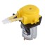 Dosing Pump12V DC Peristaltic Liquid Pump Hose Pump Dosing Head for Aquarium Lab Analytical Water (Yellow)