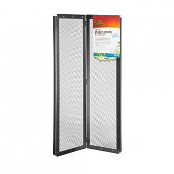 Zilla 11704 Fresh Air Screen Cover with Center Hinge, 12-Inch by 24-Inch