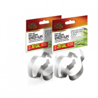 Zilla Fresh Air Non-Locking Screen Clips, 2-Pack