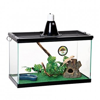 Zilla Reptile Starter Kit 10 with Light and Heat, Tropical