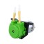 12V DC DIY Dosing Pump Peristaltic Dosing Head Automatic Doser Pump Connector for Aquariums Lab Analytic Liquid (Green)