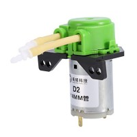 12V DC DIY Dosing Pump Peristaltic Dosing Head Automatic Doser Pump Connector for Aquariums Lab Analytic Liquid (Green)