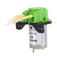 12V DC DIY Dosing Pump Peristaltic Dosing Head Automatic Doser Pump Connector for Aquariums Lab Analytic Liquid (Green)