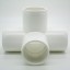 4 Way Tee PVC Fitting - Build Heavy Duty PVC Furniture - Grade SCH 40 PVC 1" Elbow Fittings - For One Inch Size Pipe - White [4 Pack]