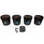 4 Site Hydroponic DWC Bucket System - Complete Grow Kit!
