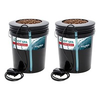 Active Aqua Root Spa 5 Ga. Hydroponic Bucket System Grow Kit, 2 Pack | RS5GALSYS