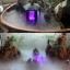 AGPtek® Color Changing 12 LED Mist Maker Fogger Water Fountain Pond Fog Atomizer Air Humidifier