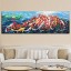 ALENIS Large size Wall Canvas Art Picture Print Abstract Fengshui Koi Fish Lotus Landscape Chinese Painting & Calligraphy Poster