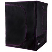 Apollo Horticulture 60”x60”x80” Mylar Hydroponic Grow Tent for Indoor Plant Growing
