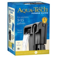 AquaTech Power Aquarium Filter, 5 to 15-Gallon Aquariums