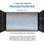 Aquarium Filter Pad - Premium True Dual Density 12" by 72" by 3/4 to 1" Aquarium Filter Media Roll for Crystal Clear Water