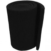 Aquatic Experts Classic Koi Pond Filter Pad COARSE - 12 Inches by 72 Inches by 1 Inch - BLACK Bulk Roll Pond Filter Media, Rigid Ultra-Durable Late... Aquatic Experts Classic Koi Pond Filter Pad COARSE - 12 Inches by 72 Inches by 1 Inch - BLACK Bulk Roll Pond Filter Media, Rigid Ultra-Durable Late...