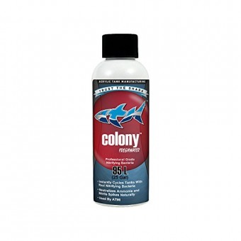 ATM Blue Shark Animal Planet Tanked Colony Nitrifying Bacteria Freshwater for Aquarium, 4-Ounce