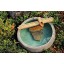 Bamboo Fountain with Pump Large 18 Inch Three Arm Style, Indoor or Outdoor Fountain, Natural, Split Resistant Bamboo, Combine with Any Container to...