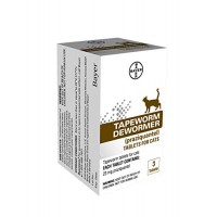 Bayer Tapeworm Dewormer for Cats 6 weeks and older