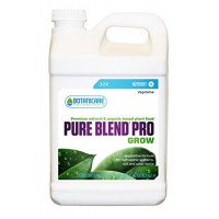 Botanicare PURE BLEND PRO Grow Soil Nutrient 3-2-4 Formula, 2.5-Gallon